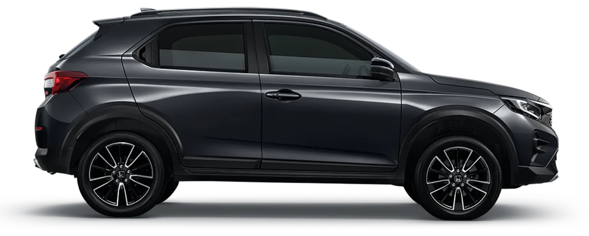 Honda WR-V สีเทาเมทิเออรอยด์ (เมทัลลิก)
