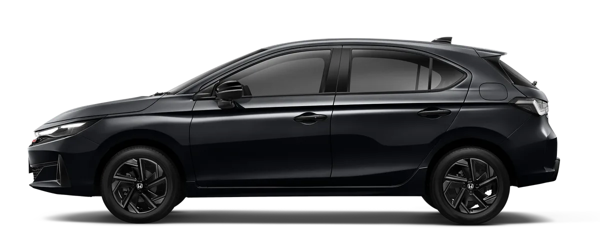Honda City Hatchback สีดำคริสตัล (มุก) (NH-731P)