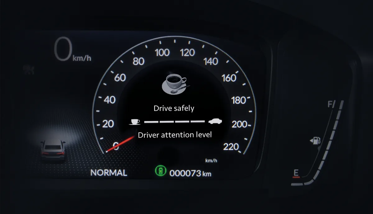 ระบบช่วยเตือนความเหนื่อยล้าขณะขับขี่ (Driver Attention Monitor)