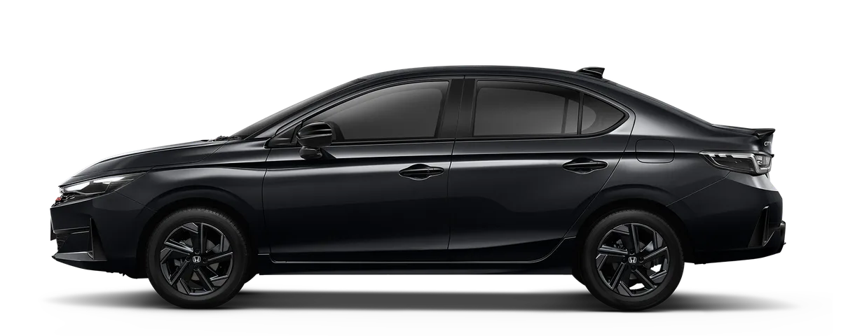 Honda City สีดำคริสตัล (มุก) (NH-731P)