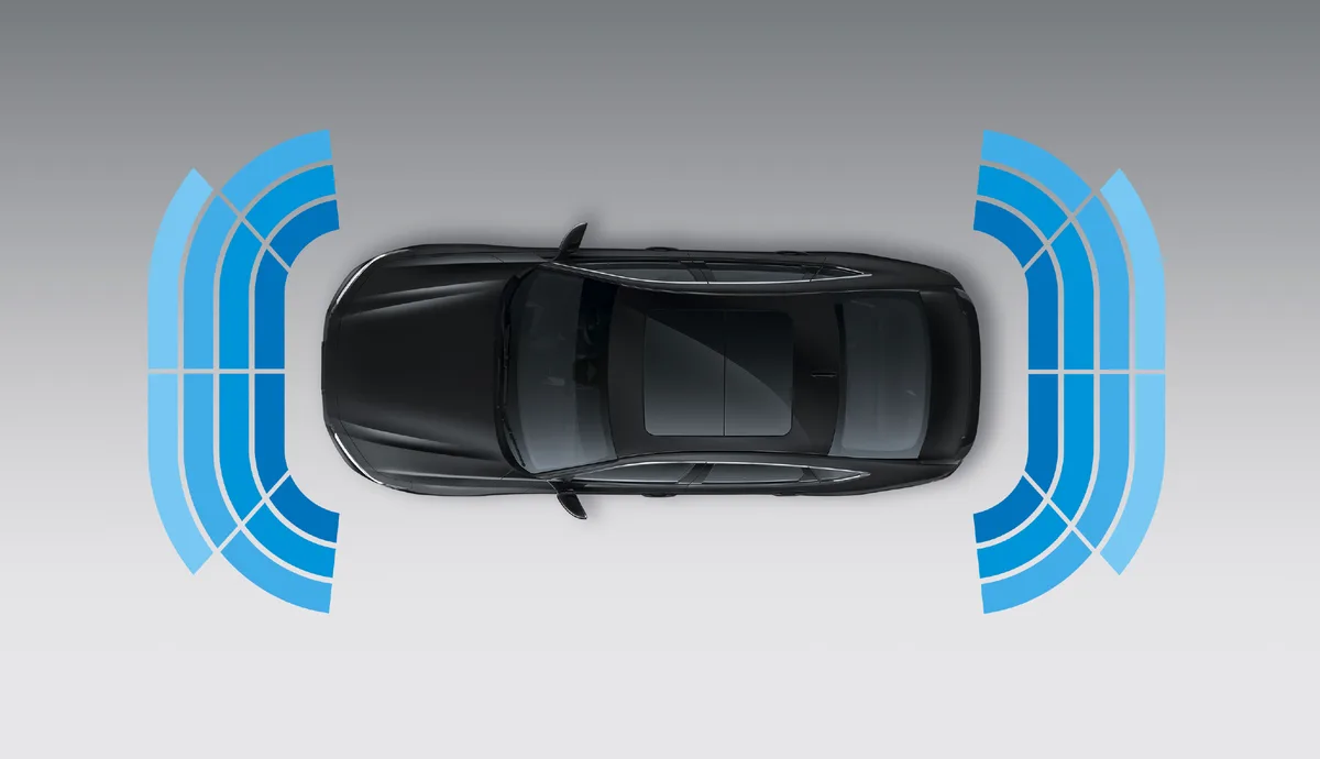 เซนเซอร์กะระยะหน้า 4 จุด และหลัง 4 จุด (Parking Sensors)