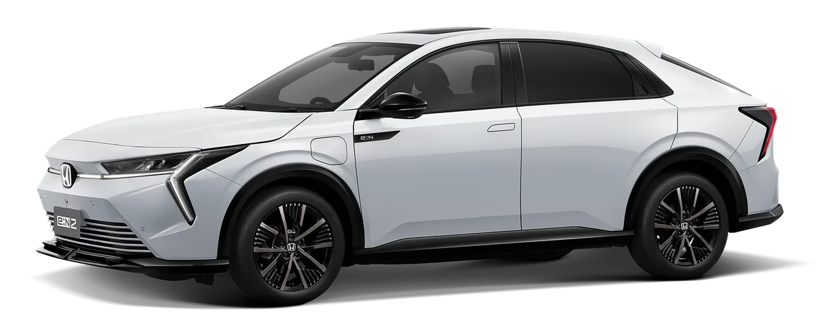 Honda e:N2 สีขาวไดมอนด์ดัสต์ (มุก)