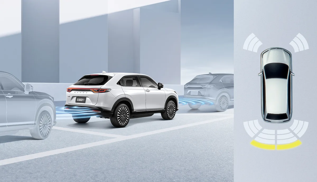 เซนเซอร์กะระยะ 8 จุด (8-Position Parking Sensors)